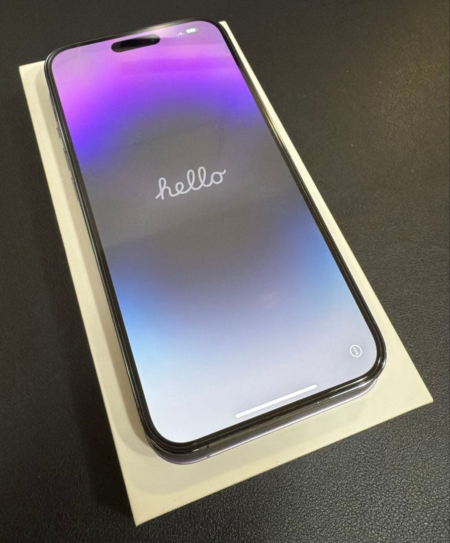 【極美品】 iPhone 14 Pro Max 1TB ディープパープル