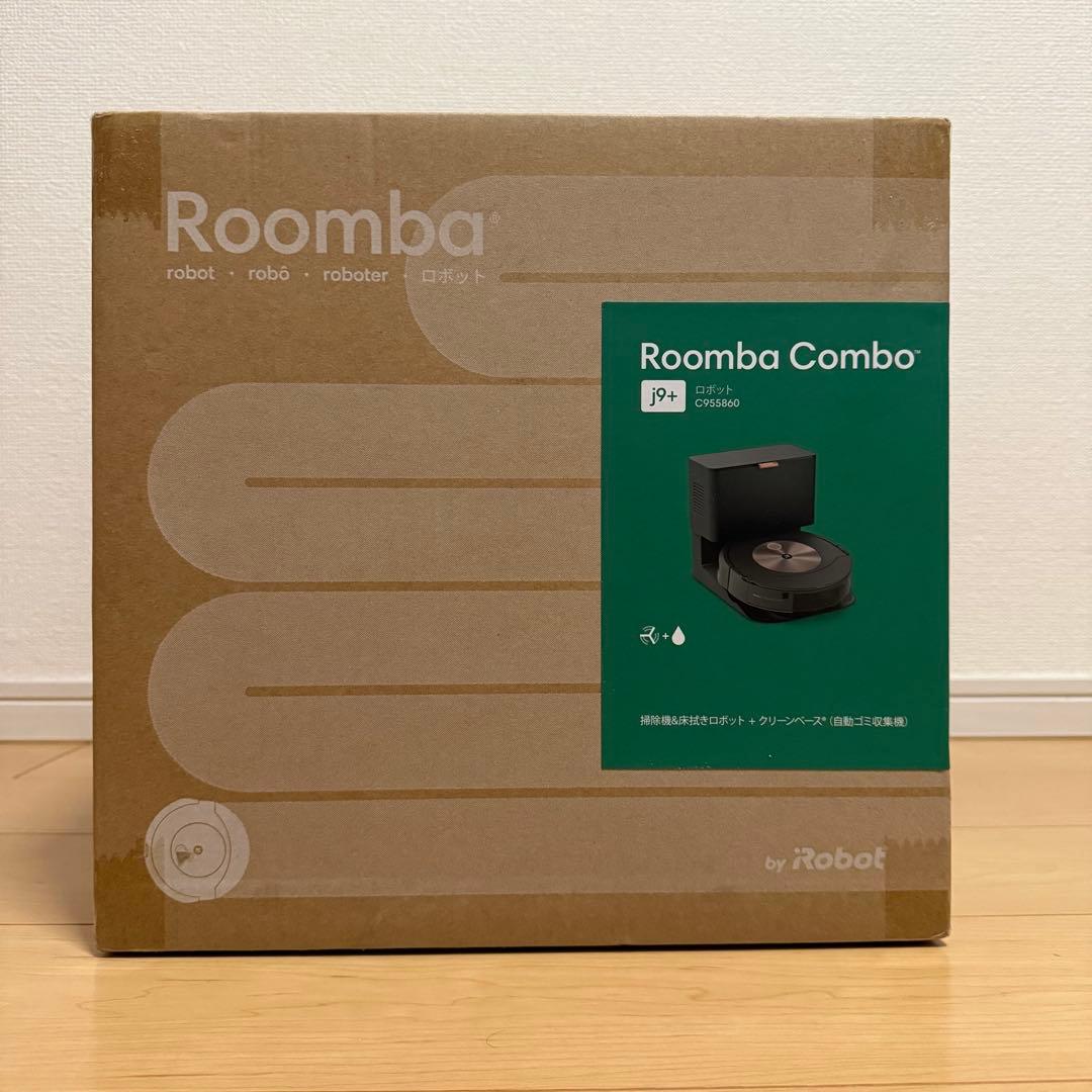 【新品未開封】iROBOT 掃除機&床拭きロボット ルンバ コンボ j9+ SD
