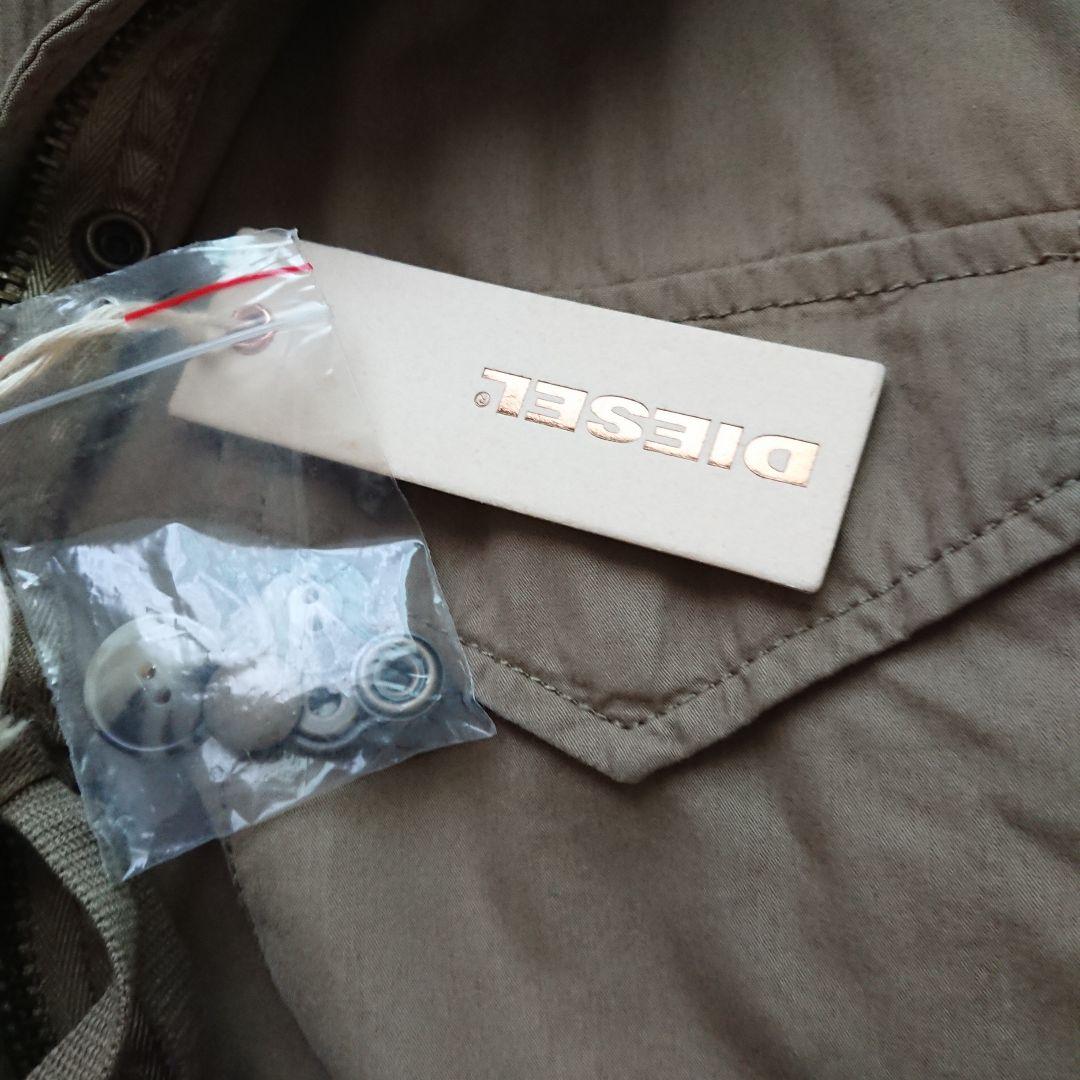 【mmmさま】DIESEL　カーキ モッズコート フード付 XS