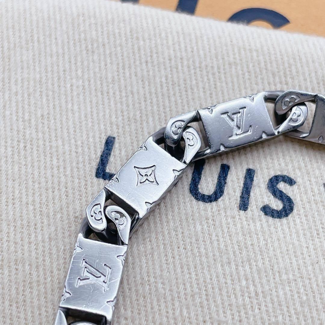LOUIS VUITTON タイドアップ　ブレスレット　モノグラム　ブラスレ