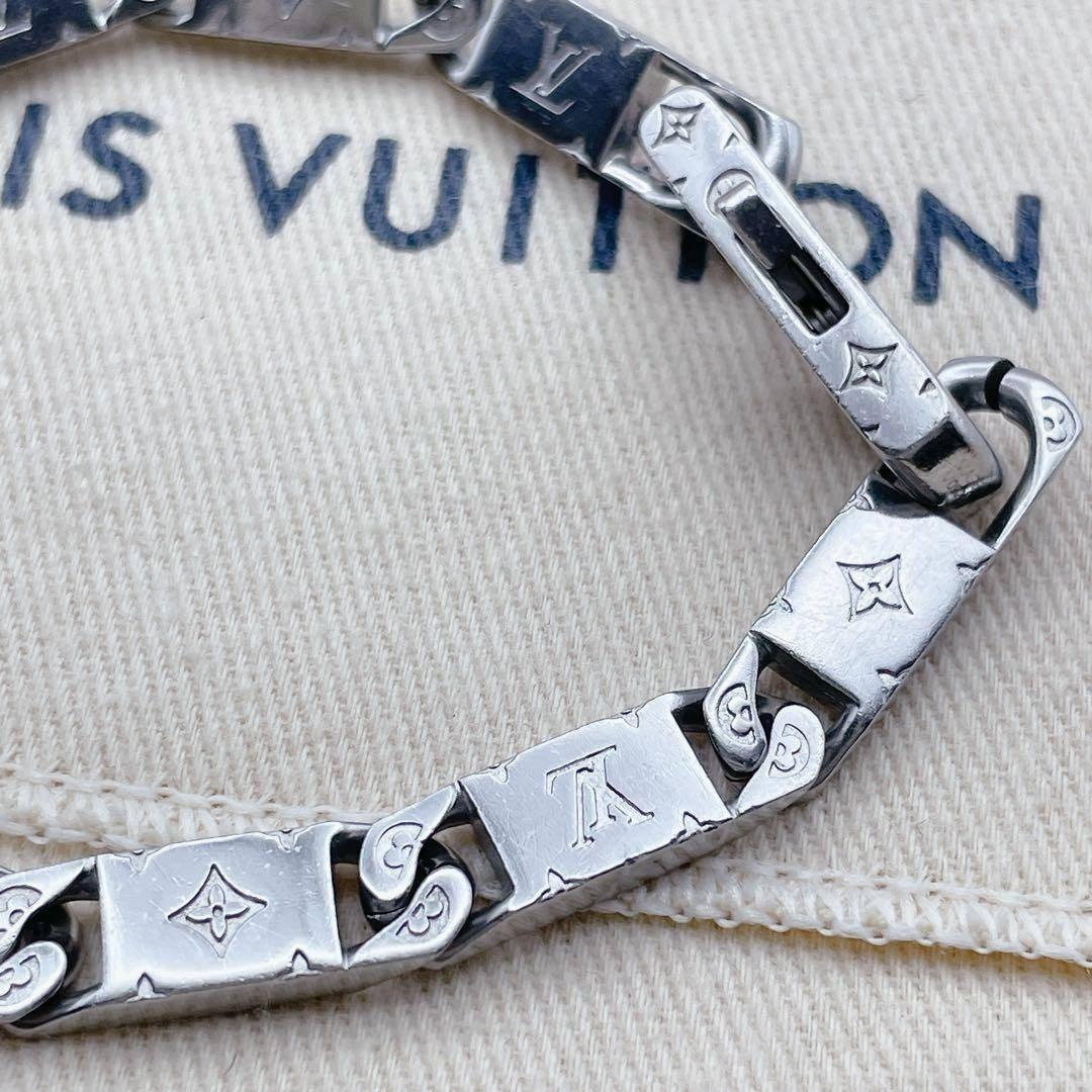 LOUIS VUITTON タイドアップ　ブレスレット　モノグラム　ブラスレ