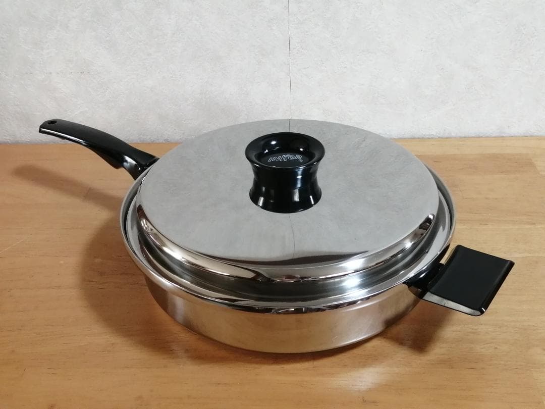INKOR Cookware ステンレス多層構造フライパン　ガス火用 USED