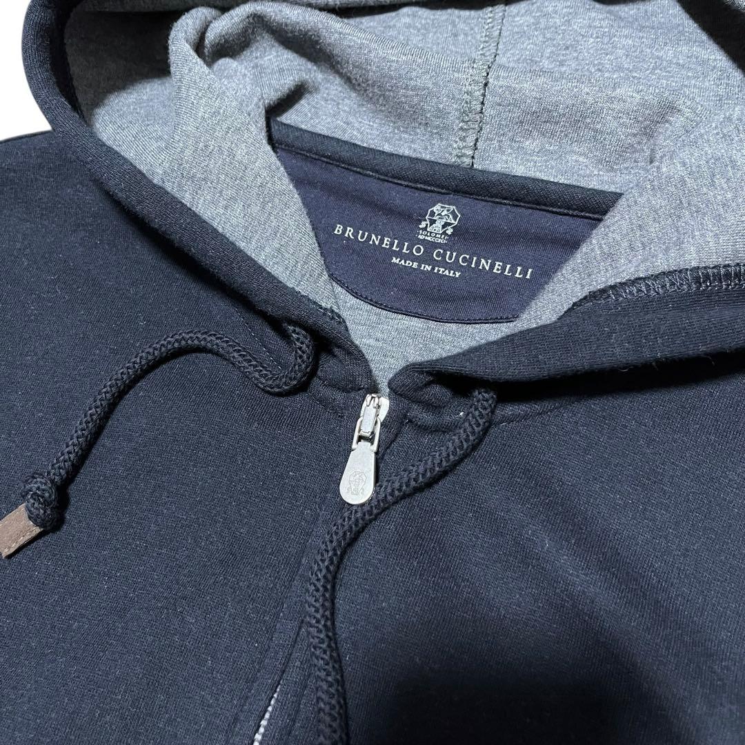 ブルネロクチネリ ノースリーブ ベスト パーカー M
