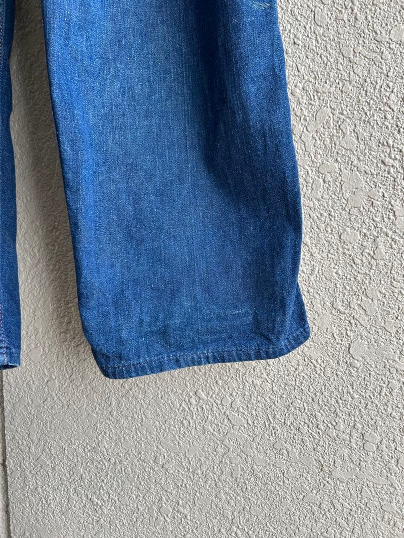 60s デニム ランチパンツ デニムパンツ ヴィンテージ 古着