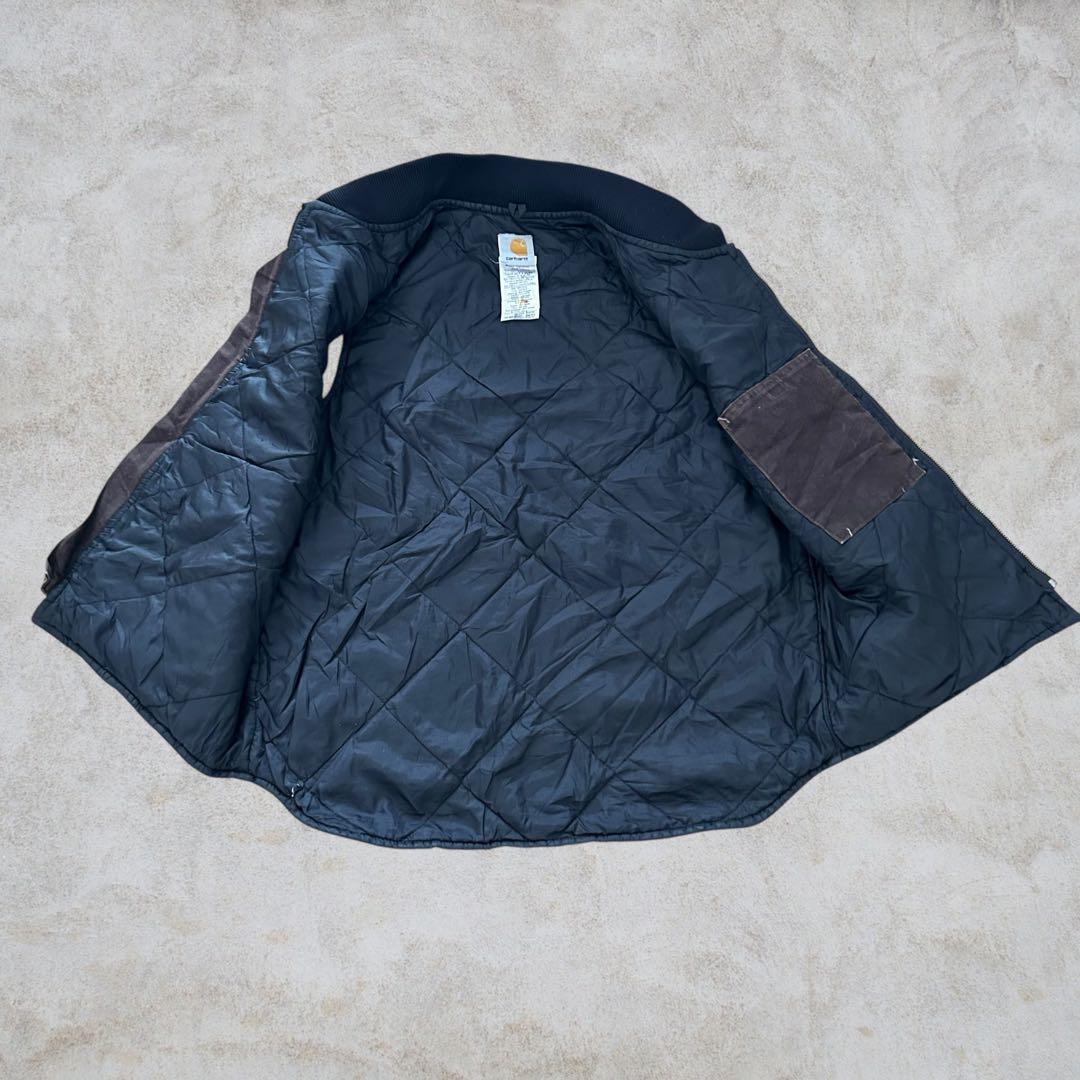 『Carhartt』カーハート　ダックベスト　V02-DKB　フェード　ブラウン