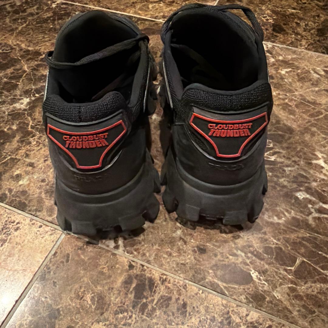 T*U様 PRADA CLOUDBUST THUNDER ブラックスニーカー　美