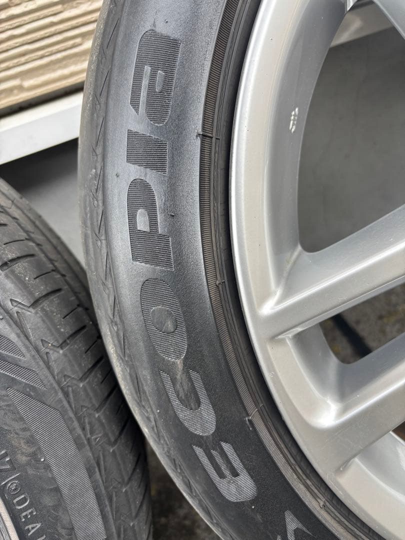 200系クラウンアスリート　純正　タイヤホイールセット　18インチ