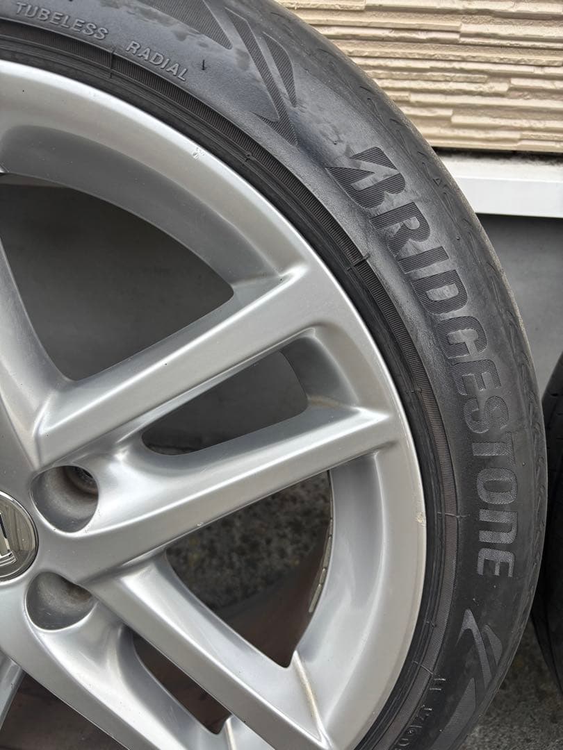 200系クラウンアスリート　純正　タイヤホイールセット　18インチ