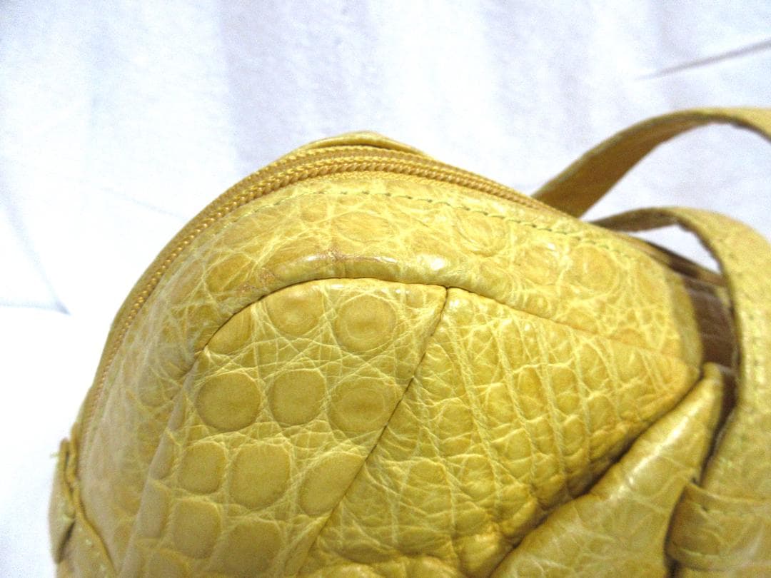 FERMODA　クロコダイル レザー　イタリア製　 ボストンバッグ　未使用品