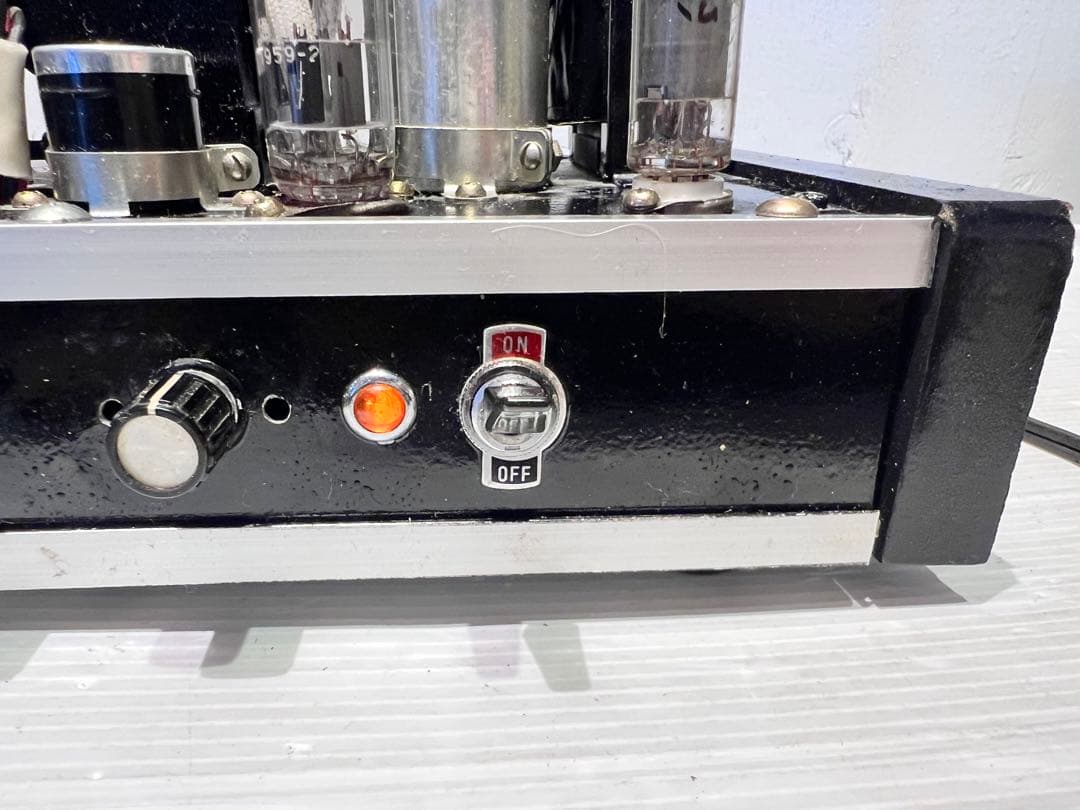 真空管アンプ　オーディオ機器　希少価値　通電確認済み　ONKYO？　早い者勝ち