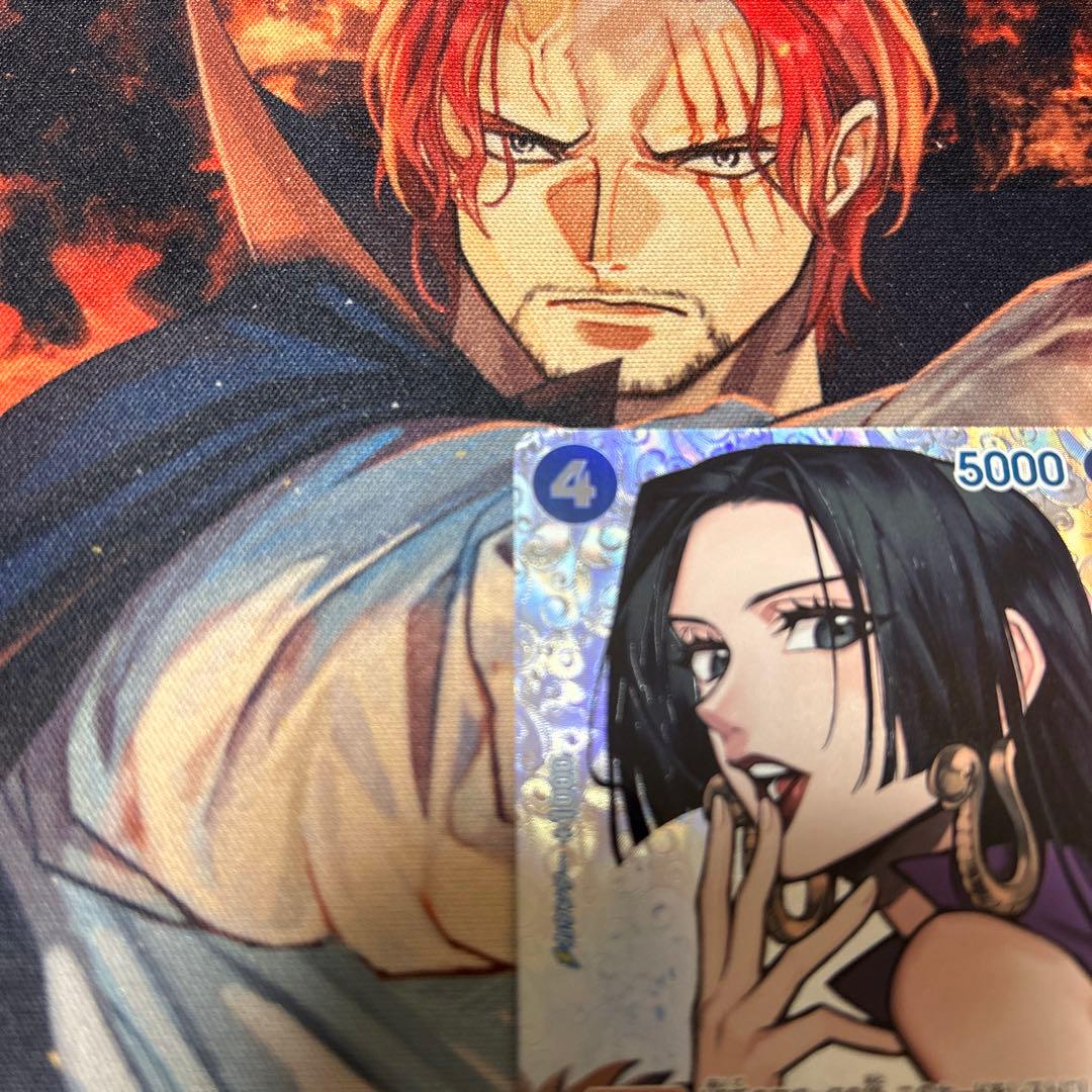 ワンピースカード　ボアハンコック　sp sr スペシャルカード　青