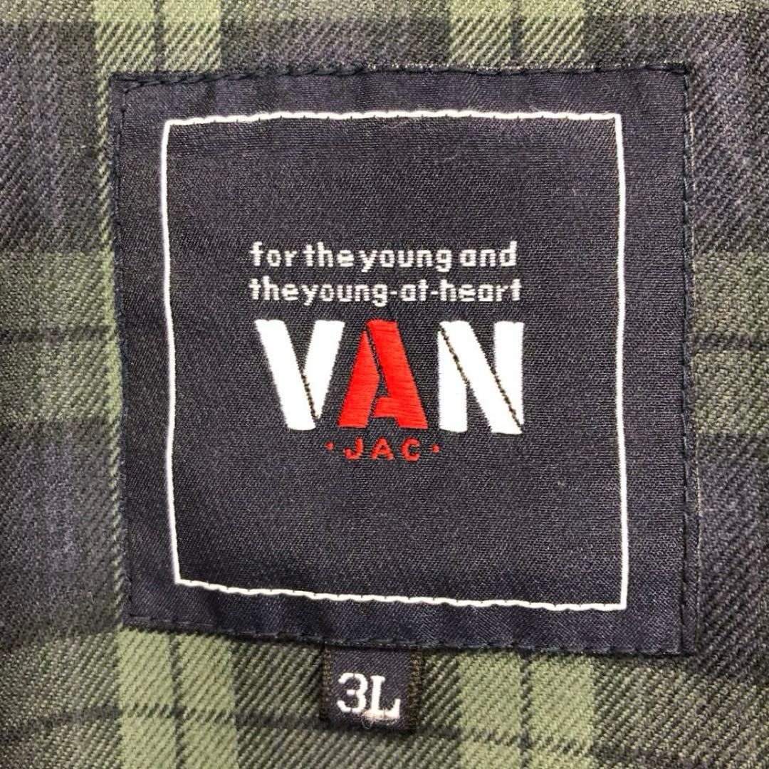 ヴァン　VAN JAC スウィングトップ　ジップアップジャケットバックロゴ　R