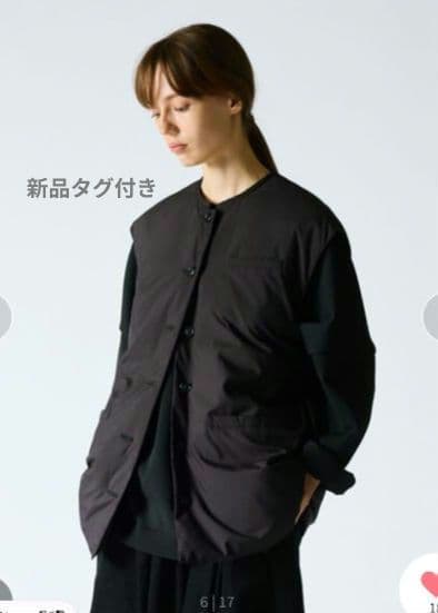 新品 ミズイロインド mizuiro ind ダウン ジレ ベスト