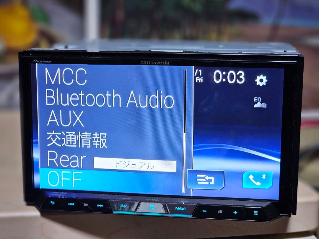 カロッツェリアcarrozzeriaAVIC-CZ700 Bluetoothナビ