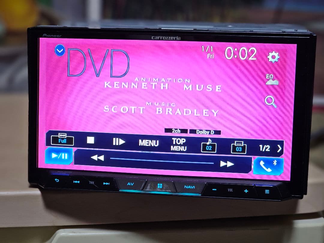 カロッツェリアcarrozzeriaAVIC-CZ700 Bluetoothナビ