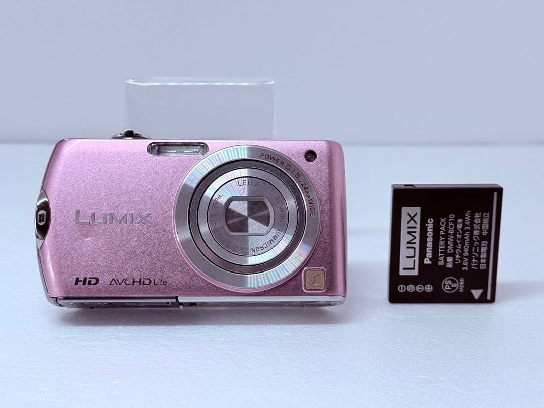 LUMIX DMC-FX70 ピンク 動作確認済 コンデジ タッチ操作 レトロ