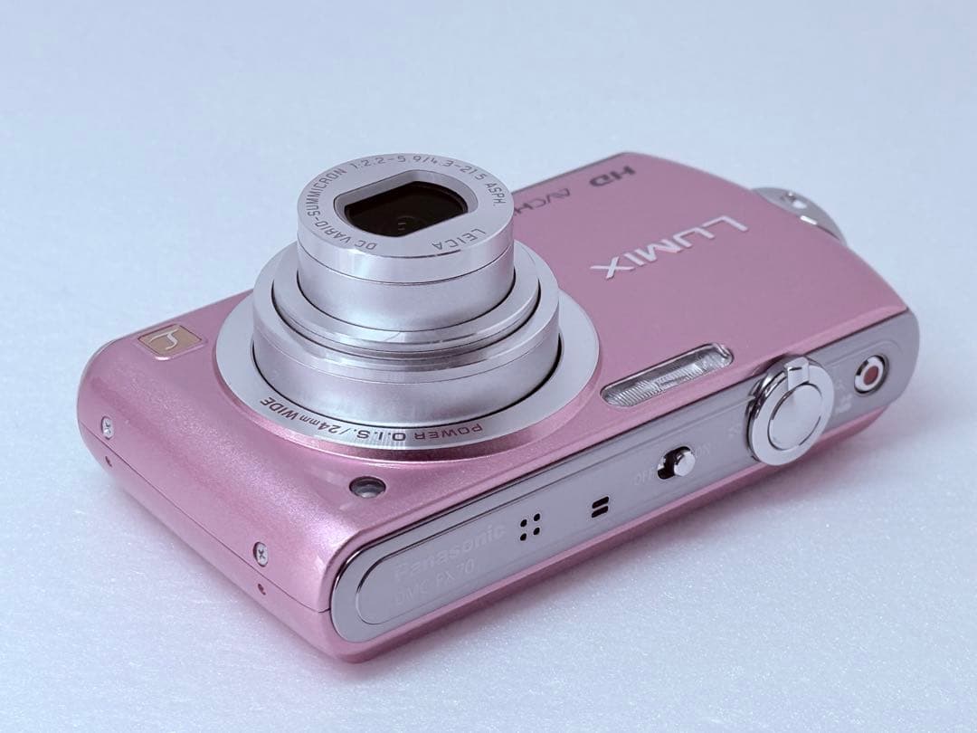 LUMIX DMC-FX70 ピンク 動作確認済 コンデジ タッチ操作 レトロ