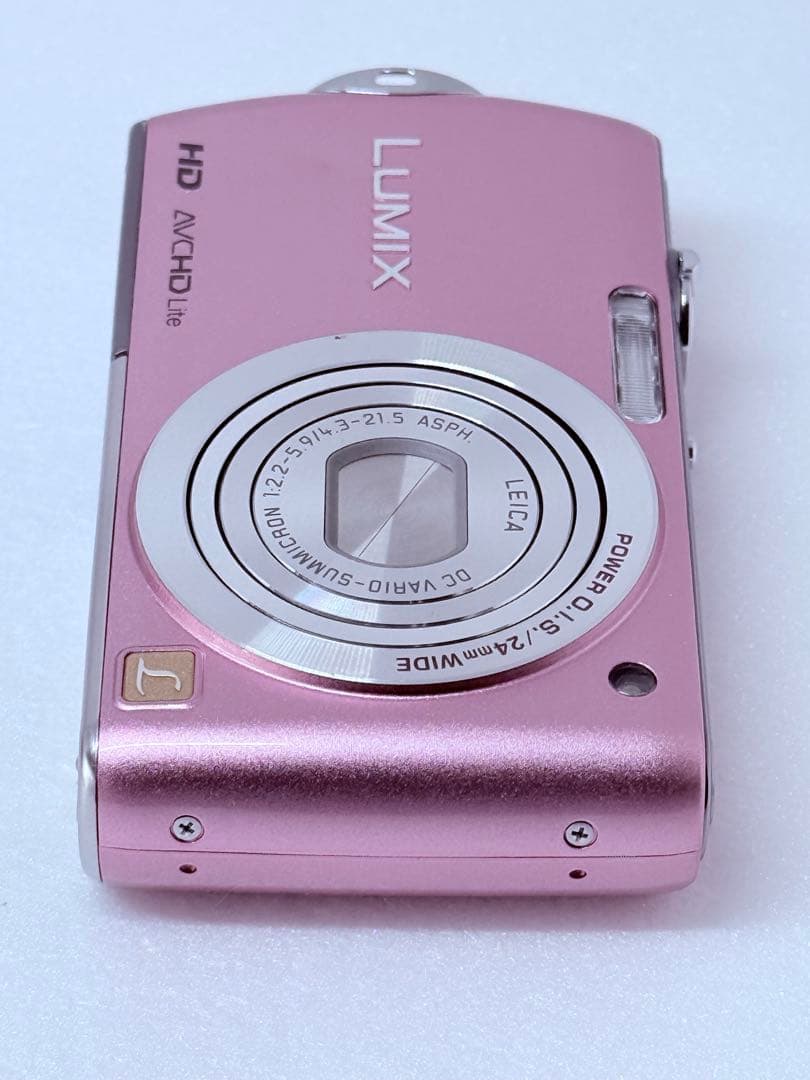 LUMIX DMC-FX70 ピンク 動作確認済 コンデジ タッチ操作 レトロ