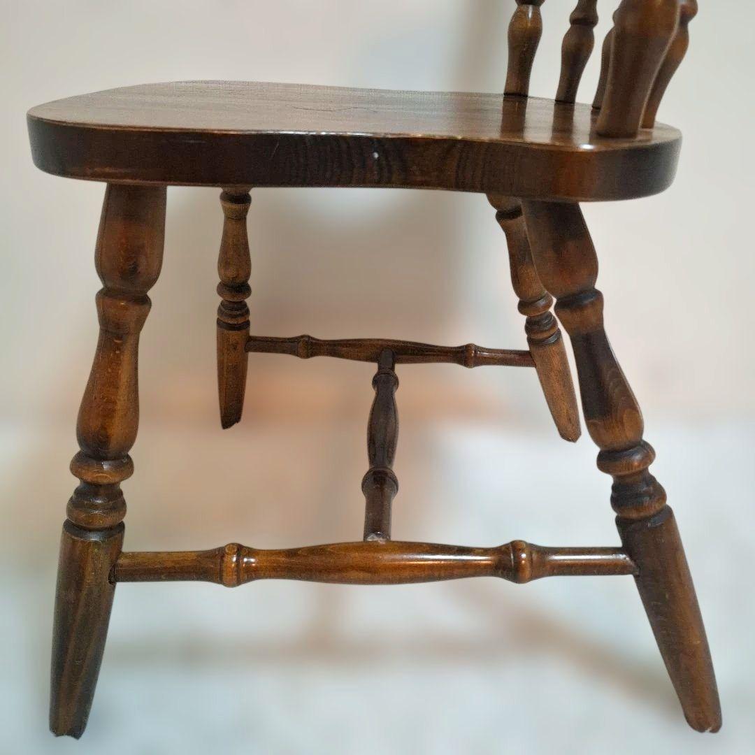 【状態良好】飛騨産業 ウィンザーチェア 椅子 ブラウン