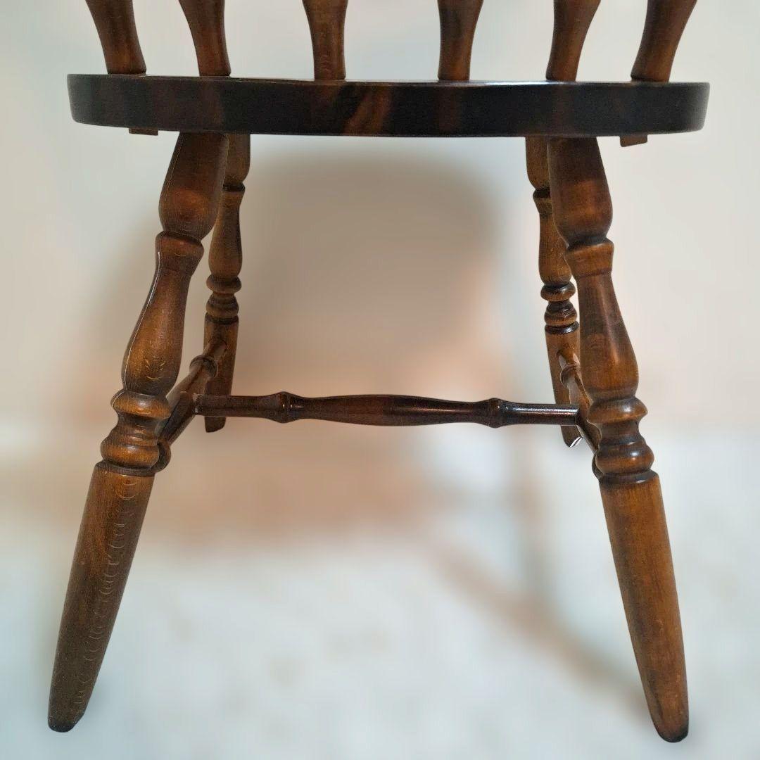 【状態良好】飛騨産業 ウィンザーチェア 椅子 ブラウン