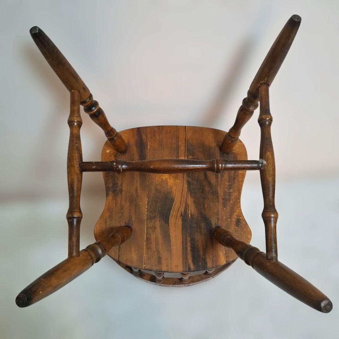 【状態良好】飛騨産業 ウィンザーチェア 椅子 ブラウン