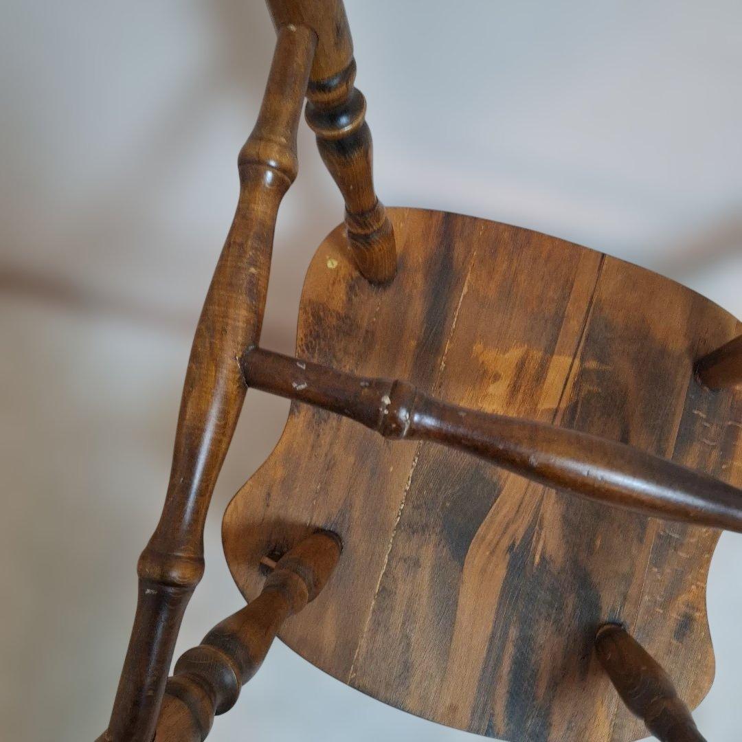 【状態良好】飛騨産業 ウィンザーチェア 椅子 ブラウン