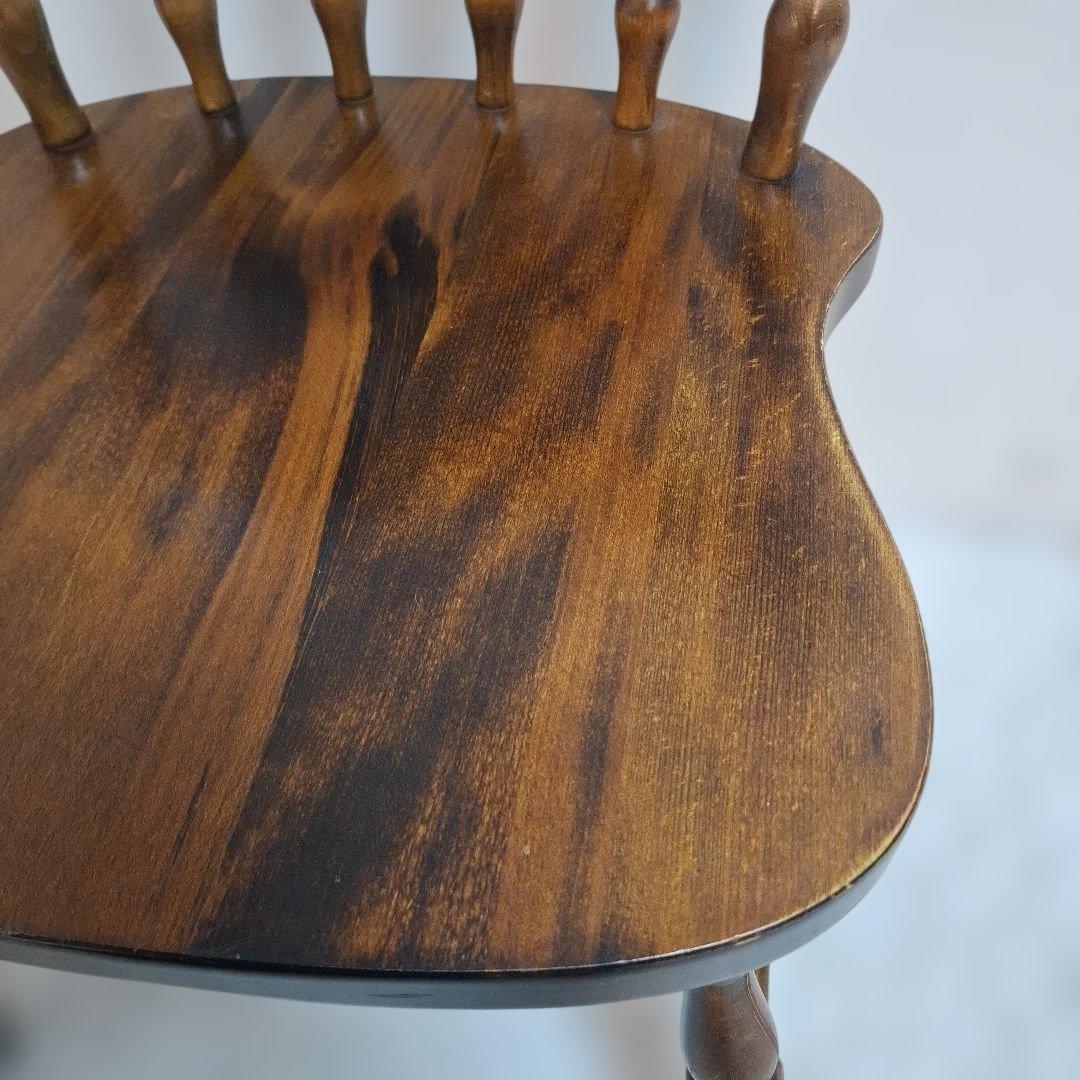 【状態良好】飛騨産業 ウィンザーチェア 椅子 ブラウン