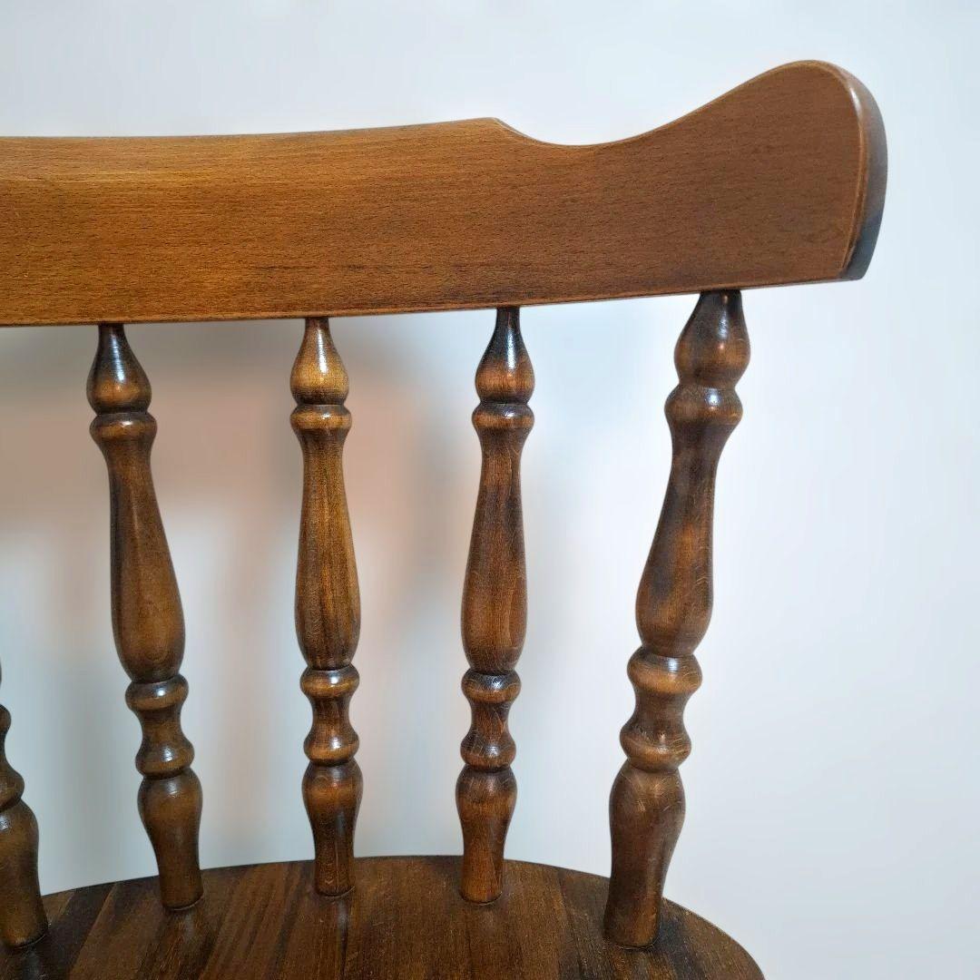 【状態良好】飛騨産業 ウィンザーチェア 椅子 ブラウン