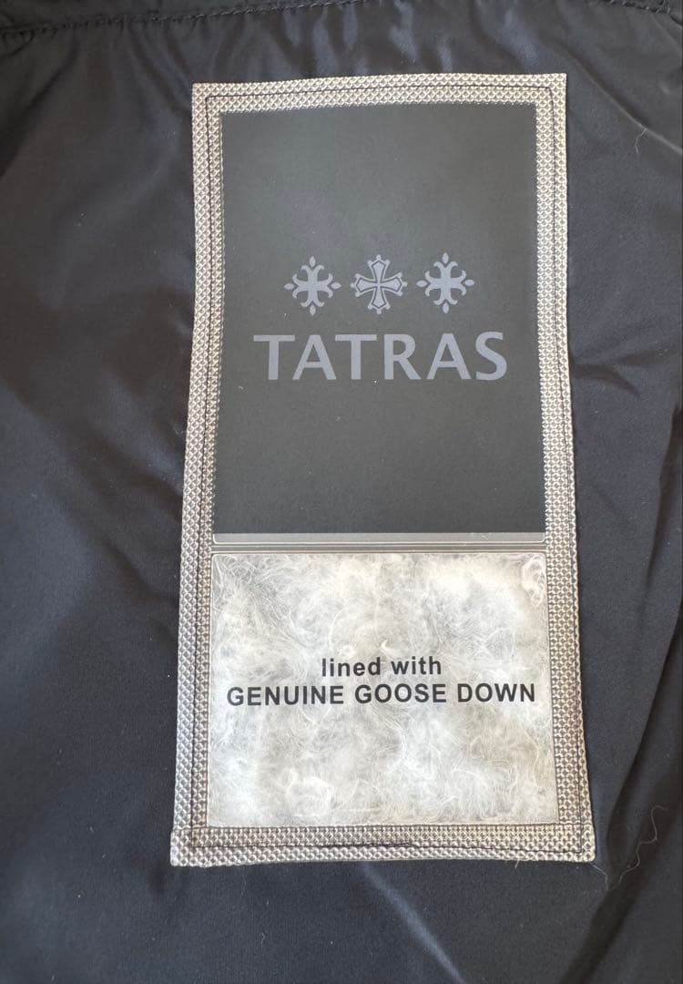 TATRAS タトラス　ブラック ダウンジャケット