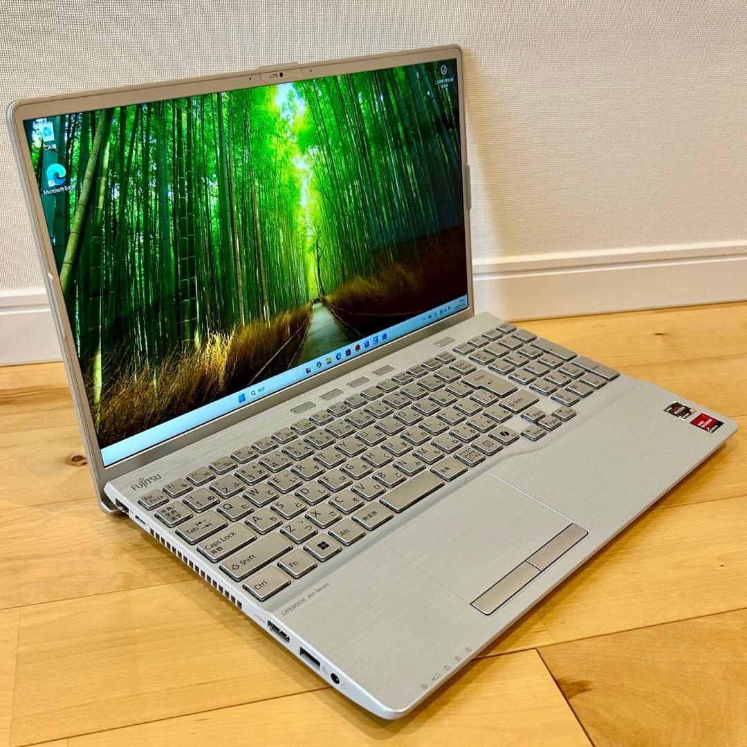 【ほぼ新品】富士通LIFEBOOK AH450 Office2024付