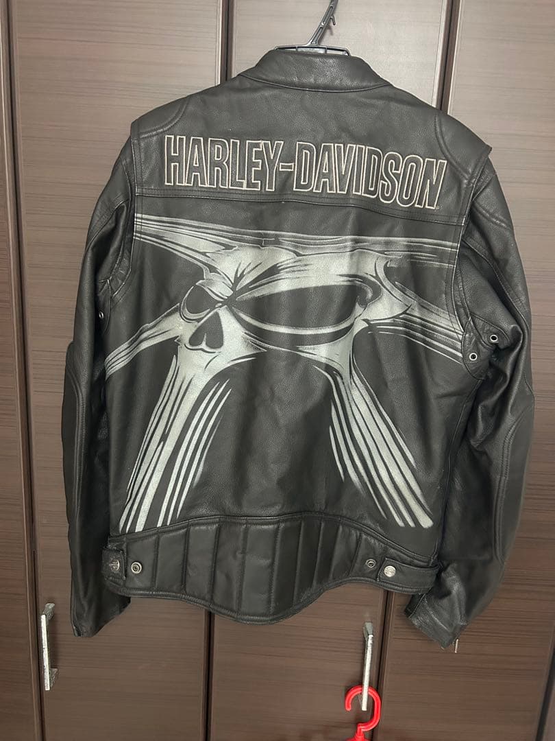 HARLEY-DAVIDSON ブラックレザージャケット