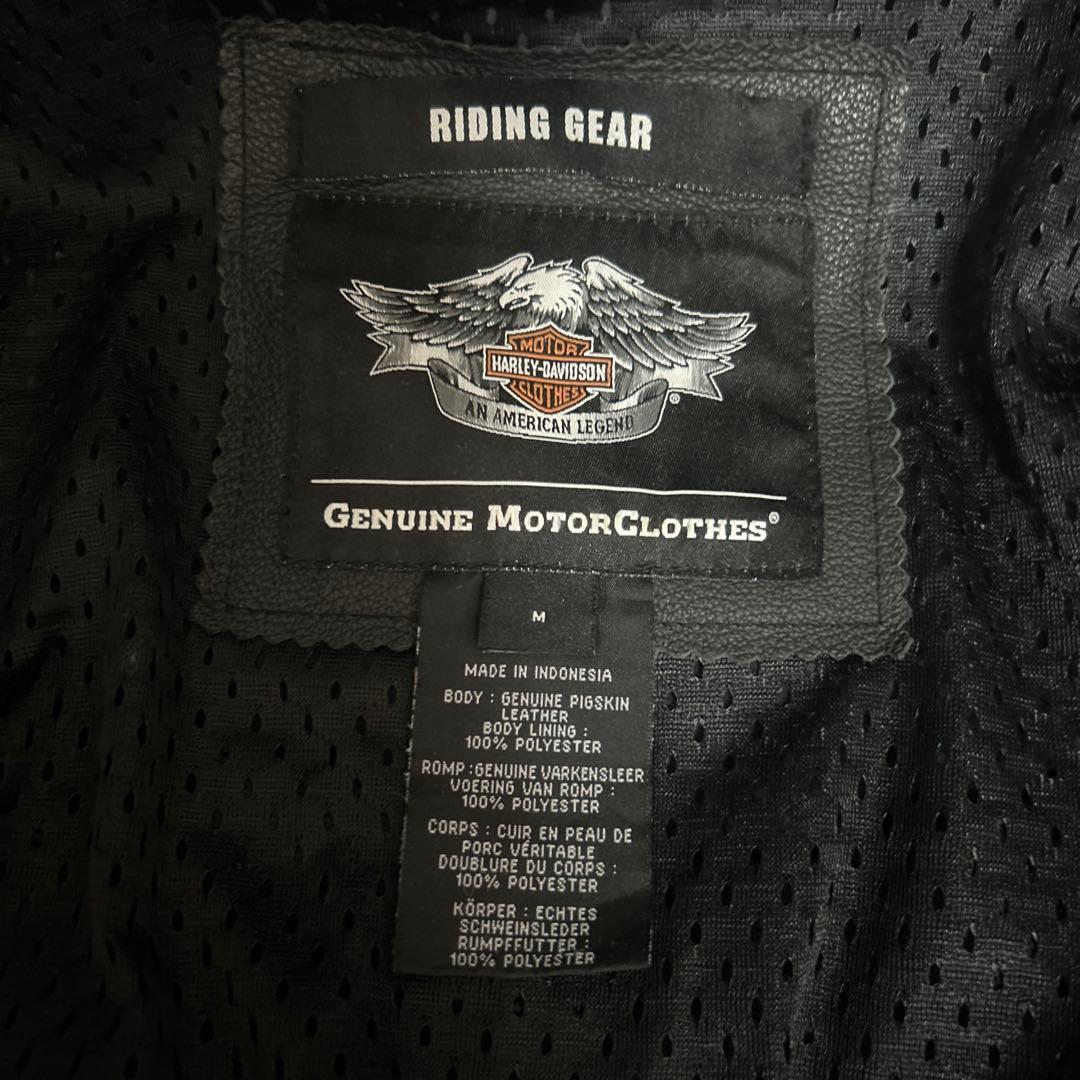 HARLEY-DAVIDSON ブラックレザージャケット