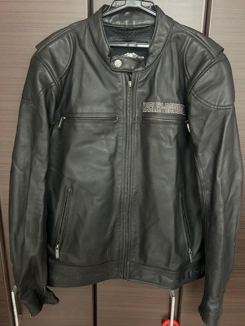 HARLEY-DAVIDSON ブラックレザージャケット
