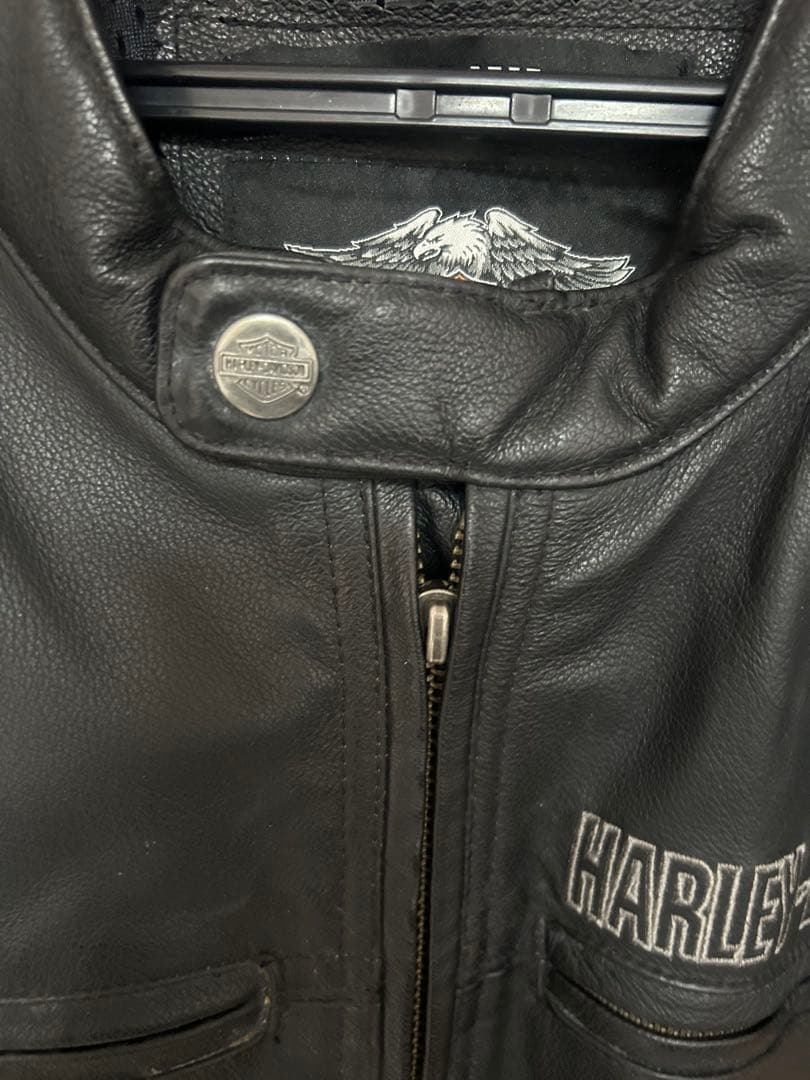 HARLEY-DAVIDSON ブラックレザージャケット