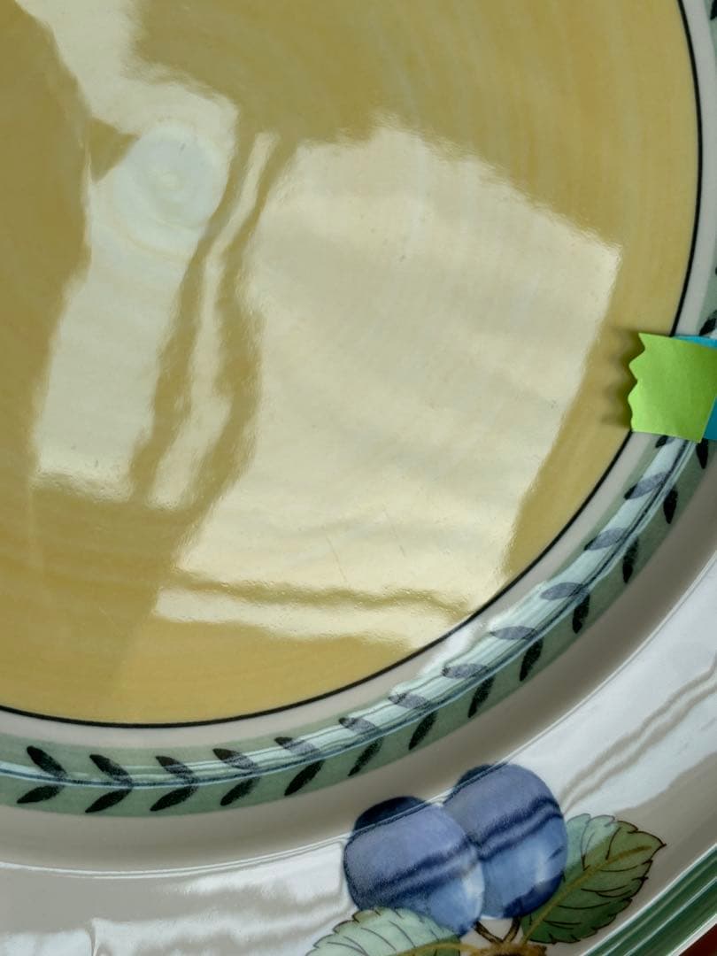 ビレロイ&ボッホフレンチガーデン26.5cmプレート6枚