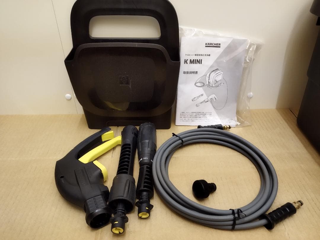 【美品】ケルヒャー 高圧洗浄機 K MINI オリジナルセット 付属品多数