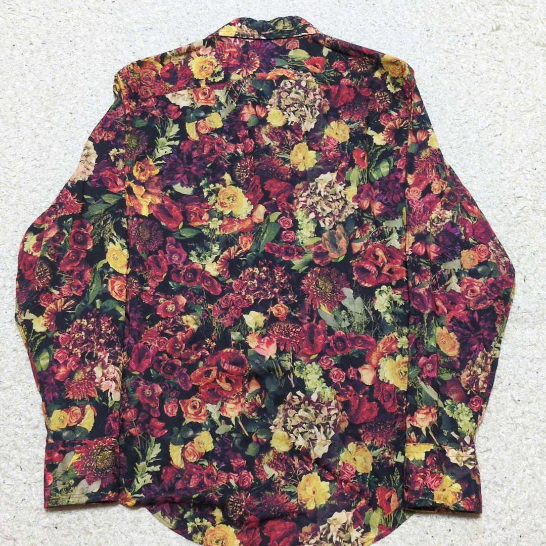 値下げ中12-43 PaulSmithポールスミス　花柄シャツ　総柄長袖