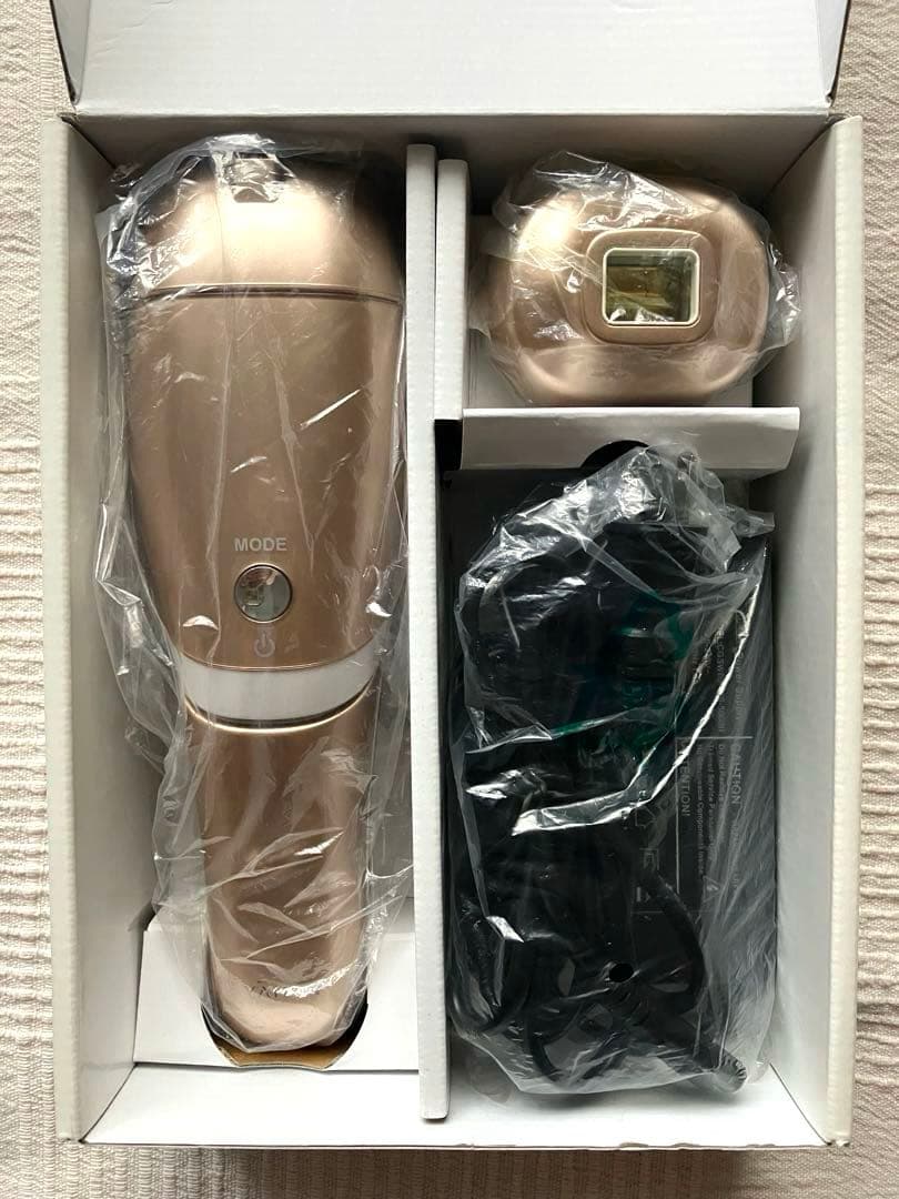 YAMAN 脱毛器 レイボーテRフラッシュダブル　ゴールド