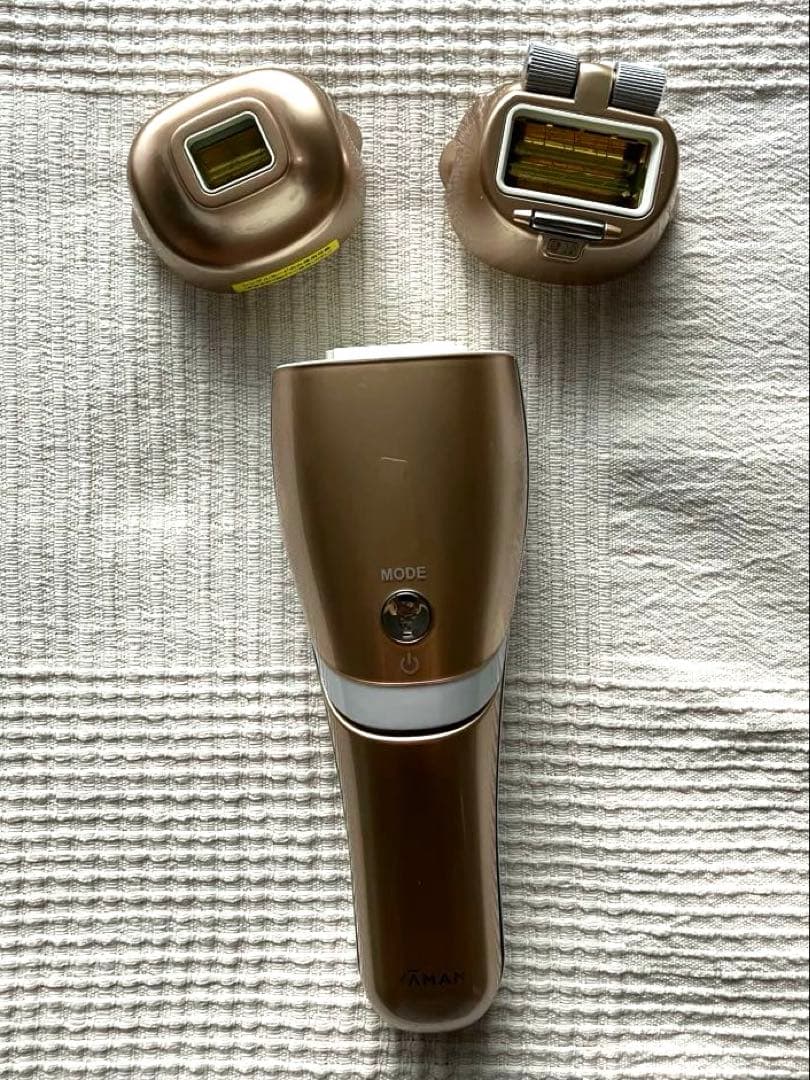 YAMAN 脱毛器 レイボーテRフラッシュダブル　ゴールド