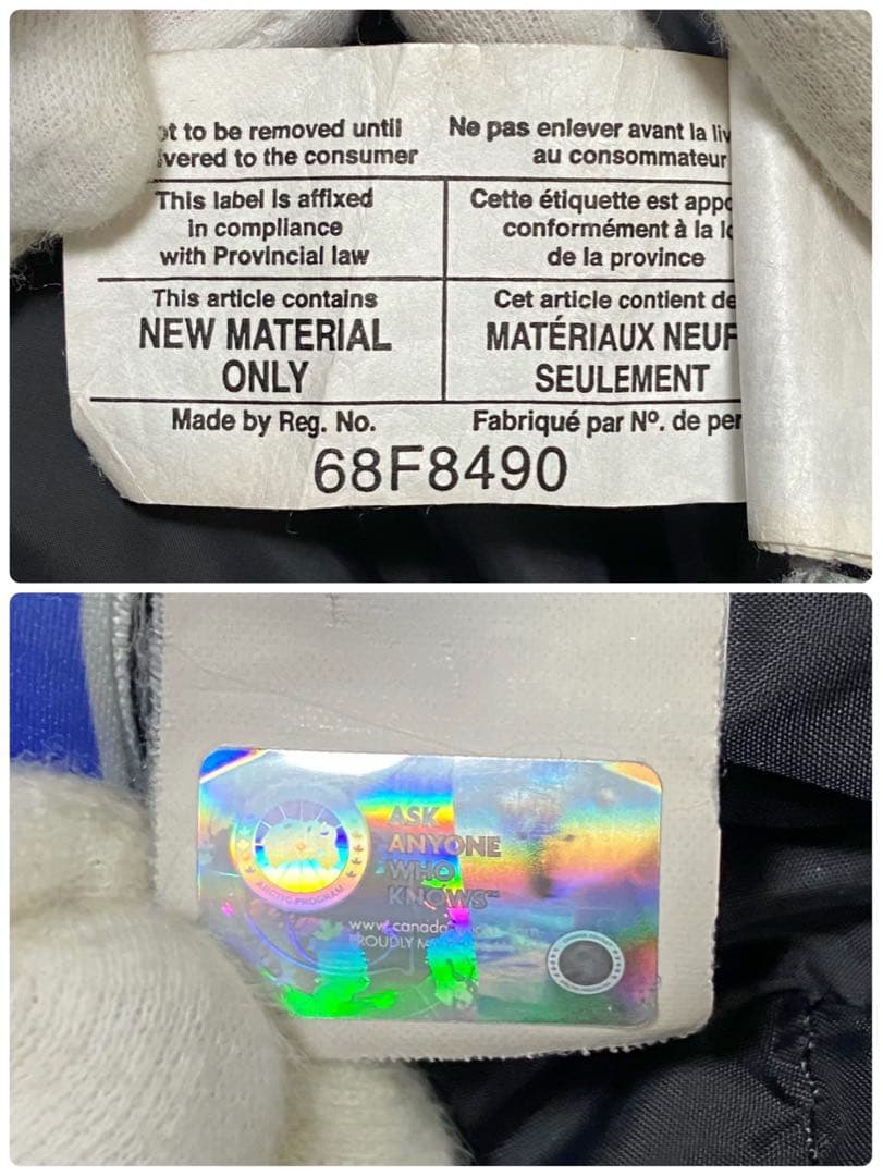 カナダグース ダウンジャケット ブラック Mサイズ メンズ