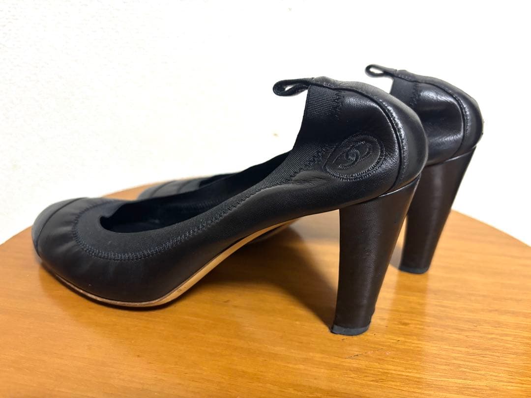 CHANEL シャネル 39 1/2 パンプス サンダル