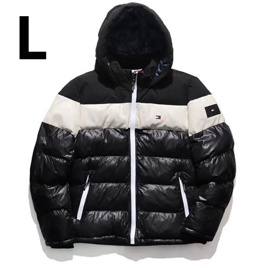   トミーヒルフィガー 中綿ジャケット ブラック L