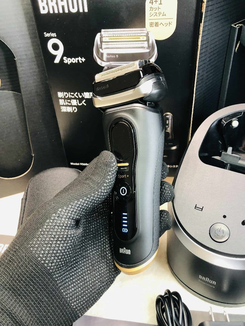 【未使用に近い】ブラウン シリーズ9 SPORT+ 9360cc 電気シェーバー