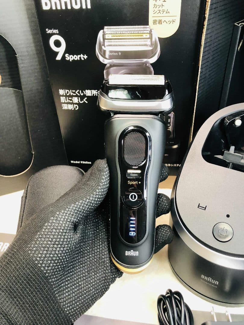 【未使用に近い】ブラウン シリーズ9 SPORT+ 9360cc 電気シェーバー