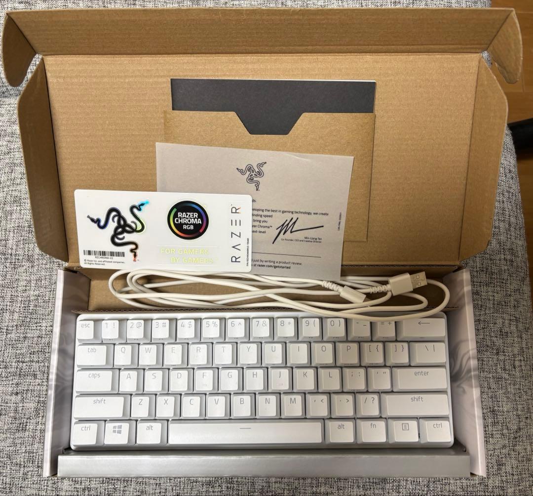 Razer Huntsman Mini 60%＋Hammerhead Duo