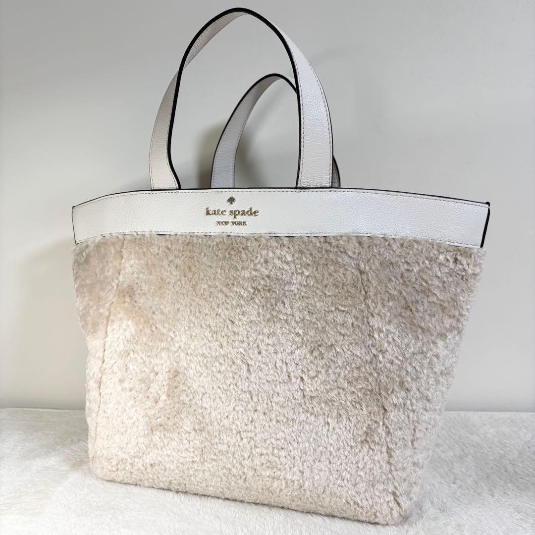 【Kate spade】ケイトスペード 美品 ロージー サッチェル ファー