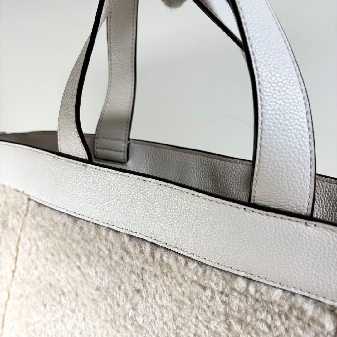 【Kate spade】ケイトスペード 美品 ロージー サッチェル ファー