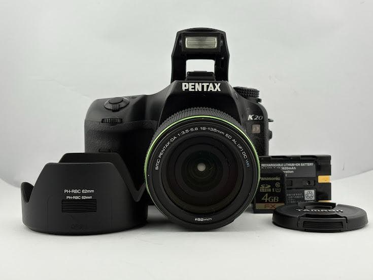 ★極上美品★ペンタックス K20D / レンズキッド ★バッテリー、SDカード★