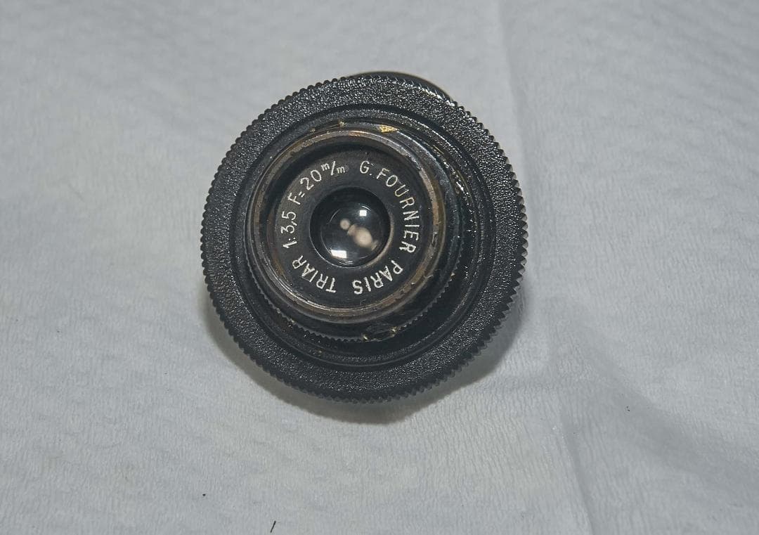 100年前のオールドレンズ G.FOURNIER 20mm Cマウント