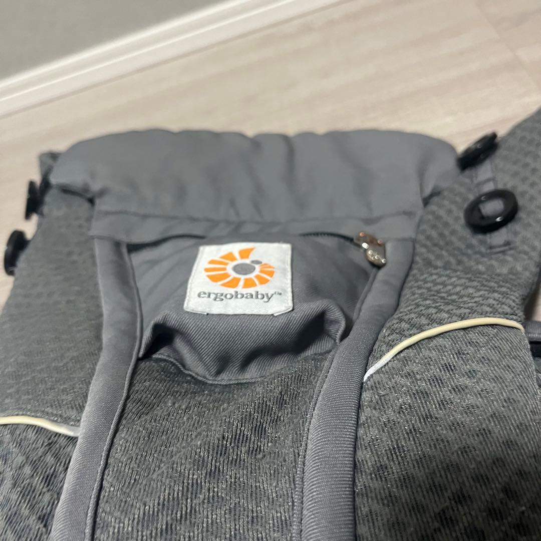 【美品】エルゴベビー　オムニブリーズ 抱っこ紐　グレー